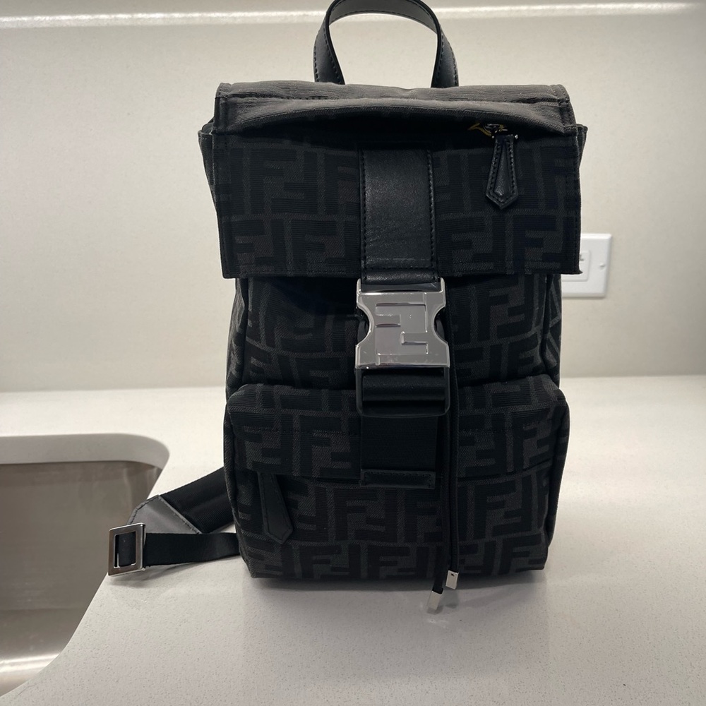 Fendi sling backpack - used twice.